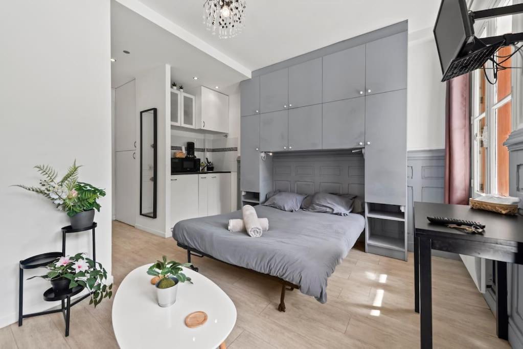 Studio 100M De La Plage & Casino Lägenhet Villers-sur-Mer Exteriör bild